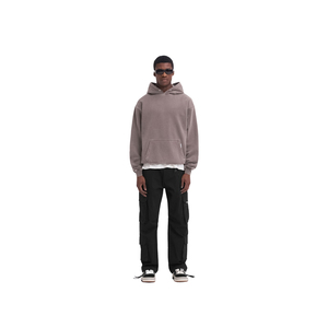 Custom Acid Wash Hoodie Heavyweight Cotton Oversized Drop Shoulder <b>Pullover</b> <b>Men</b> Blank Vintage Sweatshirt (105 characters) - Product Image 1