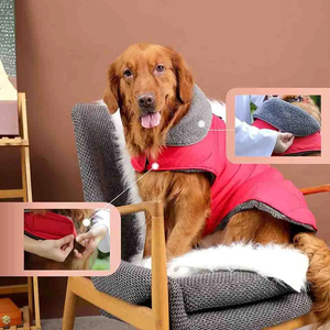 Autumn Winter Warm <b>Dog</b> Wear <b>Clothes</b> Windproof Thickened Warm Puffer Vest Most Demanding Skiing <b>Clothes</b> <b>Dog</b> Down Jacket - Product Image 5