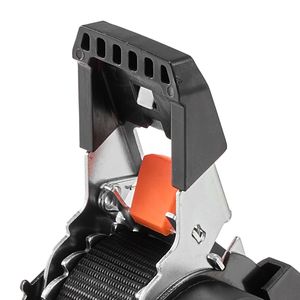 Cinghie a cricchetto retrattili da 1200 libbre, 1 pollice x 10 piedi, con ganci a S, 4 anelli morbidi, certificazione TUV, larghezza 2 pollici - Product Image 6