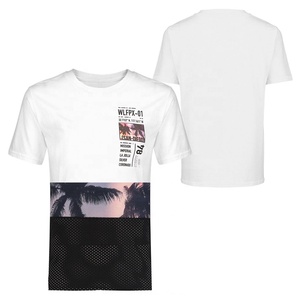เสื้อยืดสีขาวพิมพ์ลายสำหรับผู้ชายเสื้อยืดผ้าฝ้ายพิมพ์ลาย100โพลีเอสเตอร์พิมพ์ลายสำหรับผู้ชาย - Product Image 6