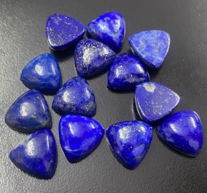 Cabujón de Lapislázuli Natural en Forma de Trillón para Diseñadores de Joyería, Suministro de Gemas al por Mayor - Product Image 3