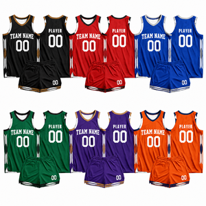 Custom Youth Basketball Uniform Personalized Kids Sublimated Team Jersey and Shorts Lightweight Quick Dry Sports Kit - Product Image 2
