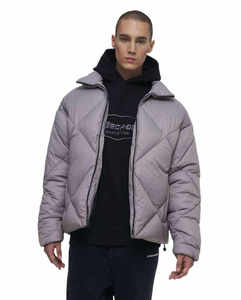 Wholesale <b>Women</b> Fashion Diamond Quilted Puffer Jacket Stand Collar <b>Winter</b> Warm <b>Padded</b> Bubble <b>Coat</b> Solid Windproof Outerwear - Product Image 4
