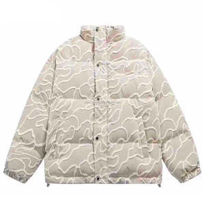 Veste matelassée d'extérieur chaude et résistante avec isolation matelassée, matériau résistant à l'eau et doublure douce pour l'hiver - Product Image 5