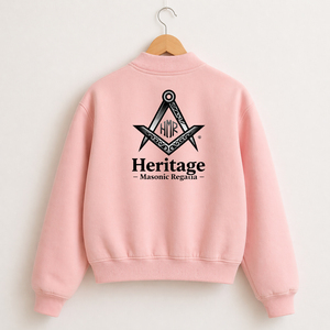HMR Womens Letterman Alpha Kapa Jacket Green Cashmere <b>Wool</b> Body Pink Sleeves Black Greek Apparel Sorority Varsity Jacket - Product Image 3