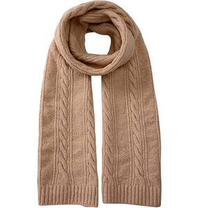 Bufanda de punto unisex de envío rápido - Calentador de cuello de invierno en stock - Ropa de punto acanalado suave con logotipo personalizado al por mayor - Product Image 1