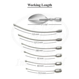 Juego de 8 piezas de acero inoxidable reutilizable para alimentación de aves: 6 agujas curvas Lure Lock, 1 cuchara, 2 alambres de limpieza, 1 jeringa de plástico - Product Image 4