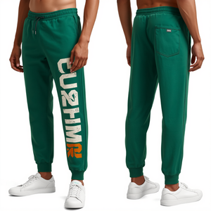 Pantalon de jogging athlétique haut de gamme pour hommes avec motif graphique Pulse et design de mode lifestyle élégant - Product Image 3