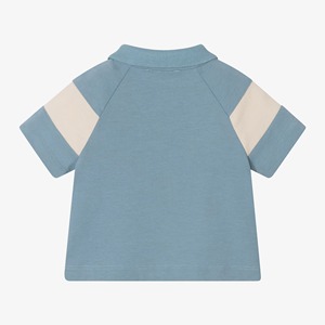 Polo pour garçons, confortable et tendance, fabriqué avec des fils teints de qualité durable. - Product Image 4