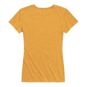 Camiseta de Verano para Mujer, Corte Ajustado, Estampado Personalizado, Informal, Cuello Redondo, Manga Corta, Elástica, Holgada - Product Image 2