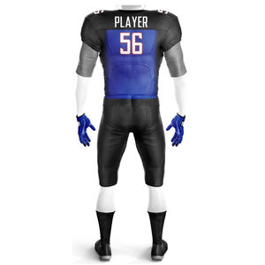 Sublimated Full Short Sleeve Sports Clothing American Football Uniform Personalized Rugby Soccer Uniform <b>Compression</b> Uniform - Product Image 3