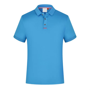 Wholesale Men Polo Shirt Custom <b>Logo</b> Embroidery Breathable Corporate Casual Uniform T Shirt Apparel - Product Image 1
