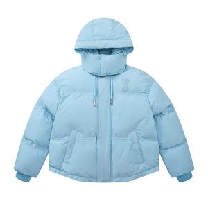 แจ็กเก็ตขนเป็ดสำหรับผู้ชายสีดำแฟชั่นดีไซน์ซับลิเมชันสำหรับฤดูหนาวตามสั่ง - Product Image 3