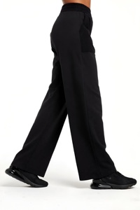 Women’s High <b>Waist</b> Loose Sweatpants Wide Leg Casual <b>Trousers</b> Soft Stretch Lounge Joggers Minimal Style Comfortable Bottoms - Product Image 5