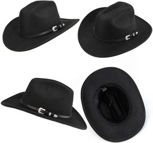 Sombrero Fedora Vaquero Unisex con Ala Enrollable y Cinturón con Hebilla, Proveedor al por Mayor - Product Image 2