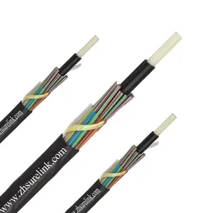 outdoor duct microcore loose tube 24 48 96 144 core air blowing cable dry GCYFTY mini air blown cable optical fiber cable