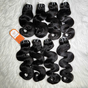 Article chaud Corps Ondulé Vietnamien Humain Haute Qualité Cheveux Cuticule Aligné Meilleur Choix Couleur Noire - Product Image 3