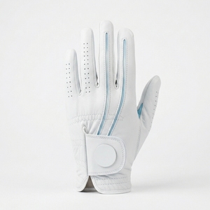 Guante de Golf Profesional de Cuero Genuino para Mano Izquierda, Ajuste Cómodo, Transpirable, Alta Destreza, Fabricación OEM ODM - Product Image 1
