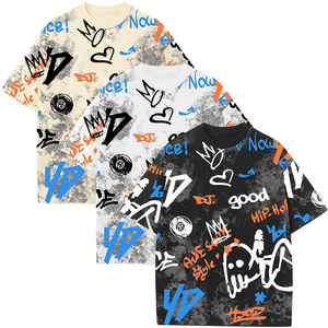 เสื้อยืด OEM 2026 รุ่นใหม่ล่าสุด พิมพ์ลายดิจิตอลคุณภาพสูง เสื้อโอเวอร์ไซส์ ออกแบบลายกราฟิกตามสั่ง สำหรับผู้ชายและผู้หญิง - Product Image 1