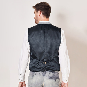 Gilet d'hiver bavarois haut de gamme pour homme – Nouveauté, vente en gros, sur mesure, bleu marine, haute qualité, réversible et respirant - Product Image 6