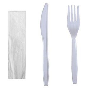 Nouvelle fourchette alimentaire jetable pour un service de repas sain, plats de riz et présentation de desserts, fourchette en papier de 155 mm, combo repas et desserts - Product Image 1