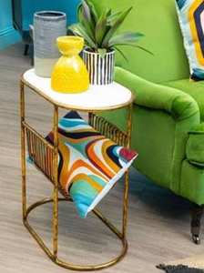 Luxury Steel <b>Square</b> <b>Side</b> <b>Table</b> Modern Design Eco-Friendly Handmade Durable Furniture for Living Room Office Hotel - Product Image 2