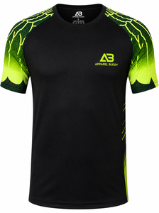 Camiseta de Manga Corta Casual para Hombre, Marca AMY, 100% Algodón, Corte Regular, Lisa, con Logotipo Personalizado al por Mayor - Product Image 3