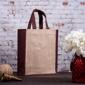 Bolsa de Yute de Alta Calidad, Multiusos, Reutilizable, para el Trabajo, el Mercado, Viajes y Uso Diario - Product Image 5