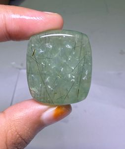 Hermosas Piedras de Prehnita Cabujón Hechas a Mano, Lote de Gemas de Jaspe Verde Natural para la Fabricación de Joyas, Oferta en Prehnita - Product Image 3