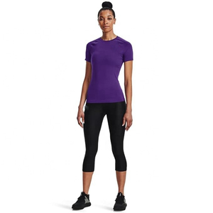 Camisetas Deportivas de Manga Corta sin Costuras, Ecológicas, de Secado Rápido, Cuello Redondo, para Mujer, Ligeras, Transpirables, para Gimnasio, Yoga y Atletismo - Product Image 2