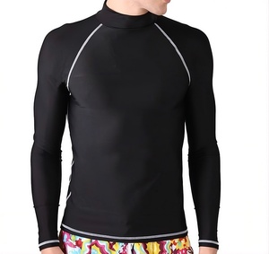Premium Quality Custom <b>Swimming</b> Shirt <b>Long</b> <b>Sleeve</b> Rash Protection Clothing Rash Guard Printed Breathable Eco-Friendly Quick Dry - Product Image 1