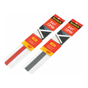 3M <b>Door</b> Gap Sealing Pad Soft Rubber Clear & Gray Indoor & Outdoor Use - Product Image 1