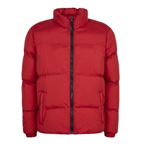 Vente directe du fabricant, manteau en duvet pour homme, rembourrage en duvet d'oie, super moelleux, design de couture unique, veste matelassée OEM pour homme - Product Image 1