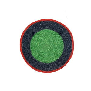 Petite Seagrass <b>Table</b> Mats Round Woven Straw Placemats Natural Wicker Chargers for Tea Time and <b>Coffee</b> <b>Tables</b> - Product Image 1