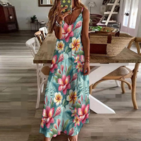 Vêtements de détente Private Label Curvy Mumu à motifs bohèmes sublimés haute définition pour marques de boutiques, vente en gros