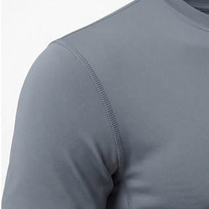 Breathable Eco-Friendly Compression <b>Base</b> <b>Layer</b> <b>Short</b> <b>Sleeve</b> Tops for Summer Running Wear Men <b>Short</b> <b>Sleeve</b> Compression Shirts - Product Image 4