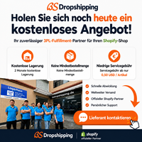 Partenaire de distribution 3PL Shopify en Autriche, basé en Chine |   Service de dropshipping sans MOQ pour les vendeurs Shopify avec marque privée