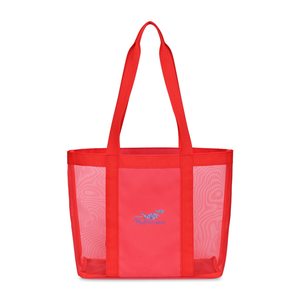 Sac fourre-tout en maille respirante en sangle PP bleu roi, ouvert, grand format (>50cm), vierge, personnalisable, vente en gros, promotionnel, pour le marché - Product Image 4