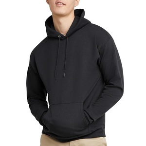 Sweat à capuche décontracté pour homme, manches longues, en molleton bouclette épais avec logo personnalisé, respirant et séchage rapide pour l'hiver - Product Image 5
