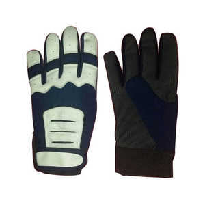 Gants de frappe de baseball haute performance avec paume en cuir synthétique souple et dos en maille respirante pour les sports professionnels - Product Image 3