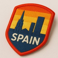 Meilleur Patch Brodé Personnalisé à Thermocoller pour Badges de Voyage Souvenirs, avec Dos Velcro, pour Collectionneurs, Touristes, Événements et Chapeaux