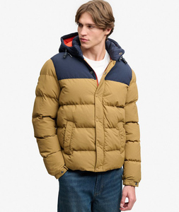 Premium Puffer <b>Men</b>’s <b>Jacket</b> For Winter Custom Casual Outdoor Wear For <b>Men's</b> Windproof Zipper Closure Side Pockets <b>Men's</b> Coat - Product Image 1