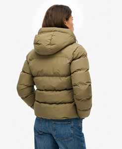 Chaqueta Premium Acolchada para Mujer, para Invierno, Informal, para Uso en Exteriores, Resistente al Viento, con Cierre de Cremallera y Bolsillos Laterales - Product Image 3