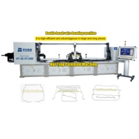 Mesin Pembengkok Kawat Baja Stainless Otomatis Penuh 14-Axis 3D CNC Double Head dengan Produktivitas Tinggi Huiting