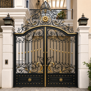 Premium Custom Wrought Iron <b>Gates</b> with Maximum Security, Privacy, Heavy-Duty Construction, and Timeless Elegance for Every Home. - Product Image 4