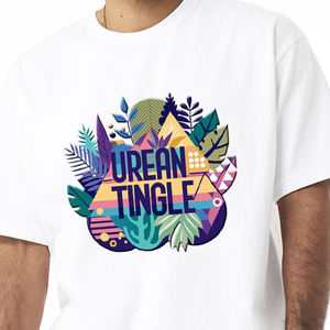 Camiseta Oversize 100% Algodón para Hombre con Logotipo y Diseño Personalizados, Impresión Puff con Logotipo Frontal - Product Image 2