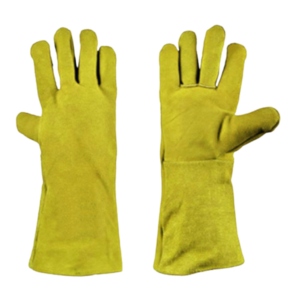 Guantes de Seguridad de Cuero Vacuno de Primera Calidad, Duraderos, Resistentes, para Trabajo Industrial y Soldadura, para Protección - Product Image 4