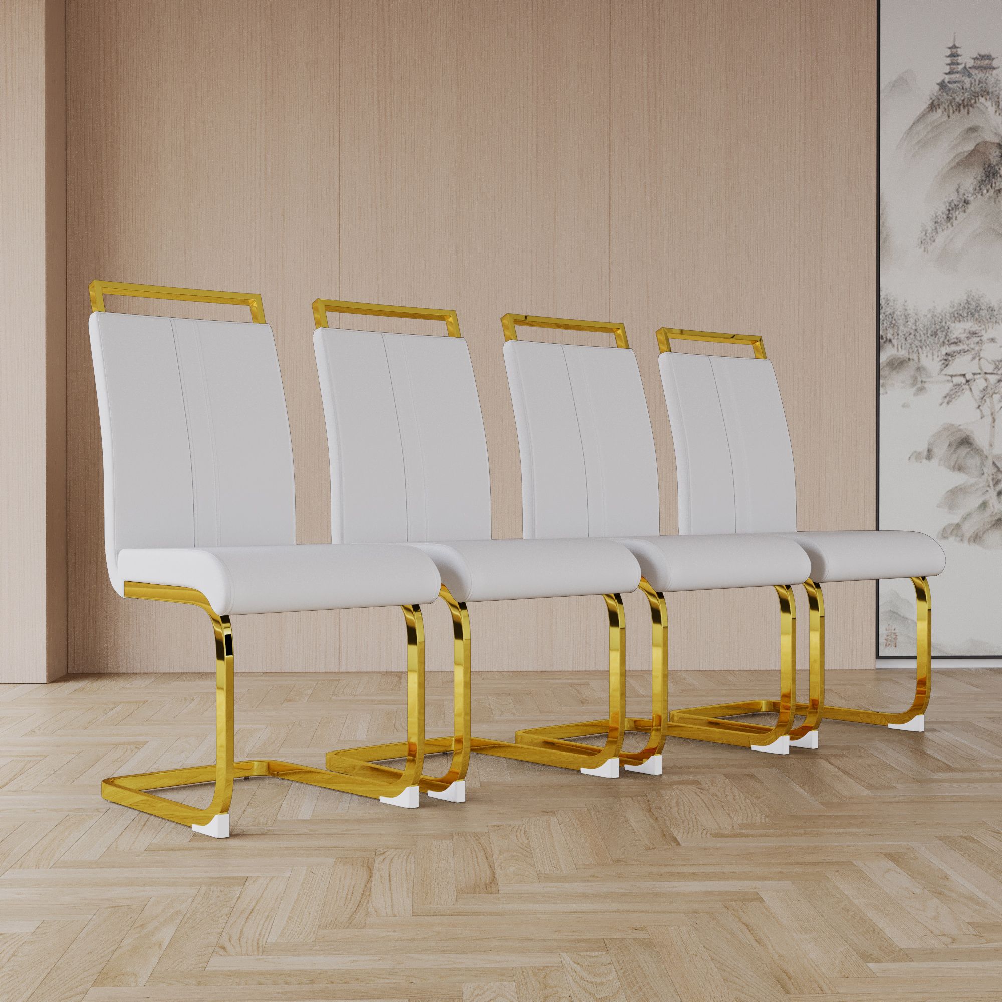 White+golden+4in1 Color