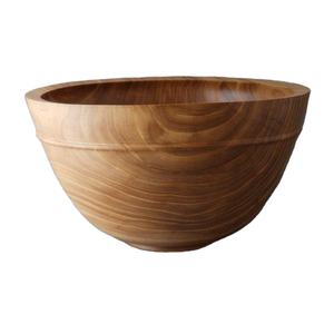 Eco Friendly <b>Dough</b> <b>Bowl</b> Hot Selling Large Wood Serving <b>Bowls</b> OEM Customized Decorative Fruits Salad <b>Bowls</b> Kitchen Accessories - Product Image 1