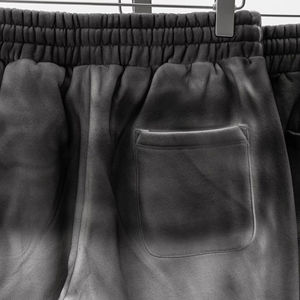 Pantalon de survêtement homme surdimensionné et ample, coupe large, personnalisé, délavé à l'acide, 380 g/m², uni - Product Image 2